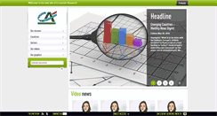 Desktop Screenshot of economic-research.credit-agricole.com