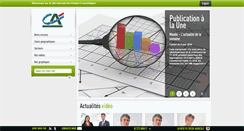 Desktop Screenshot of etudes-economiques.credit-agricole.com